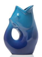 Ombre Cobalt Gurgle Pot