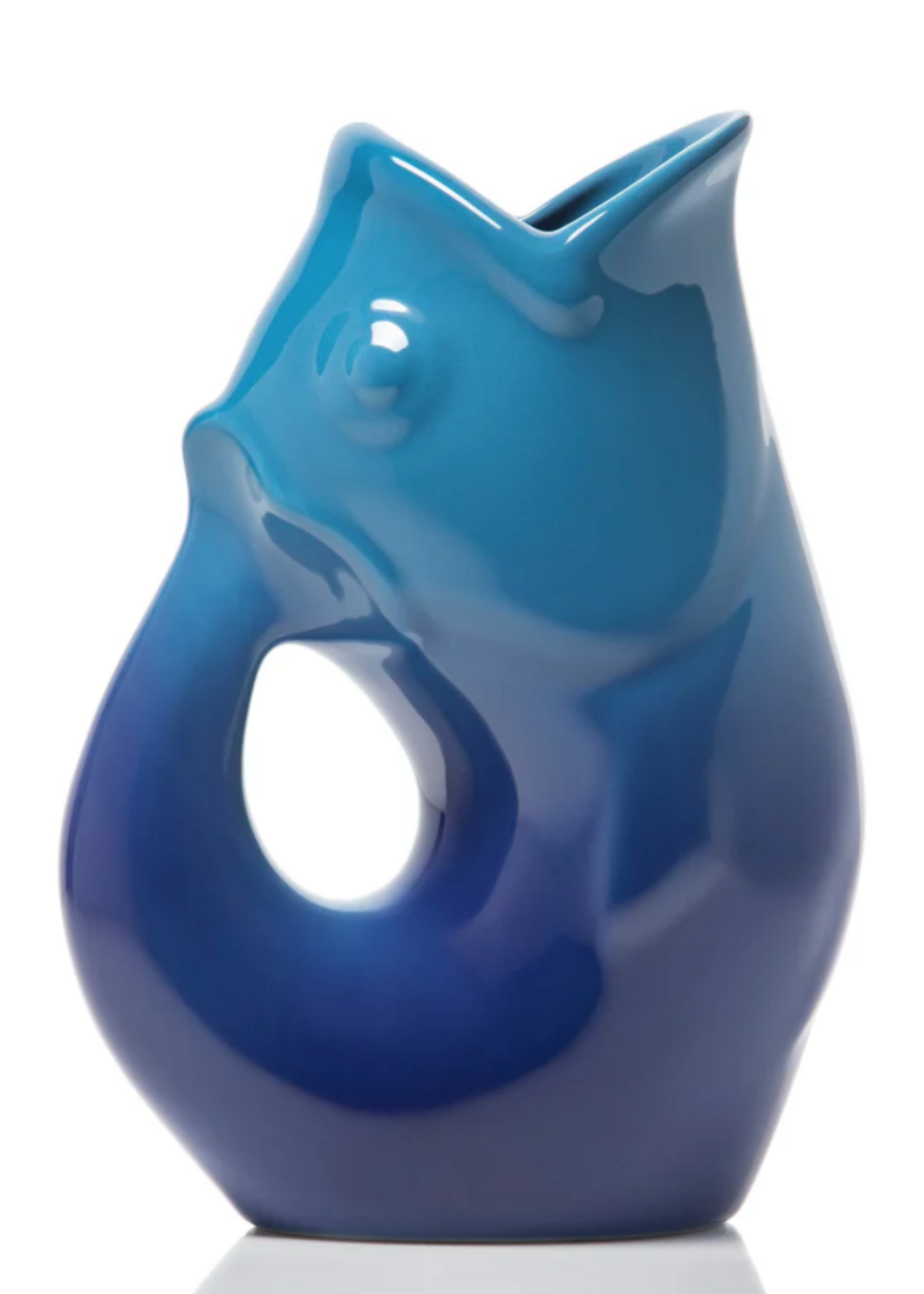 Ombre Cobalt Gurgle Pot