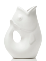 Mini Matte White Gurgle Pot