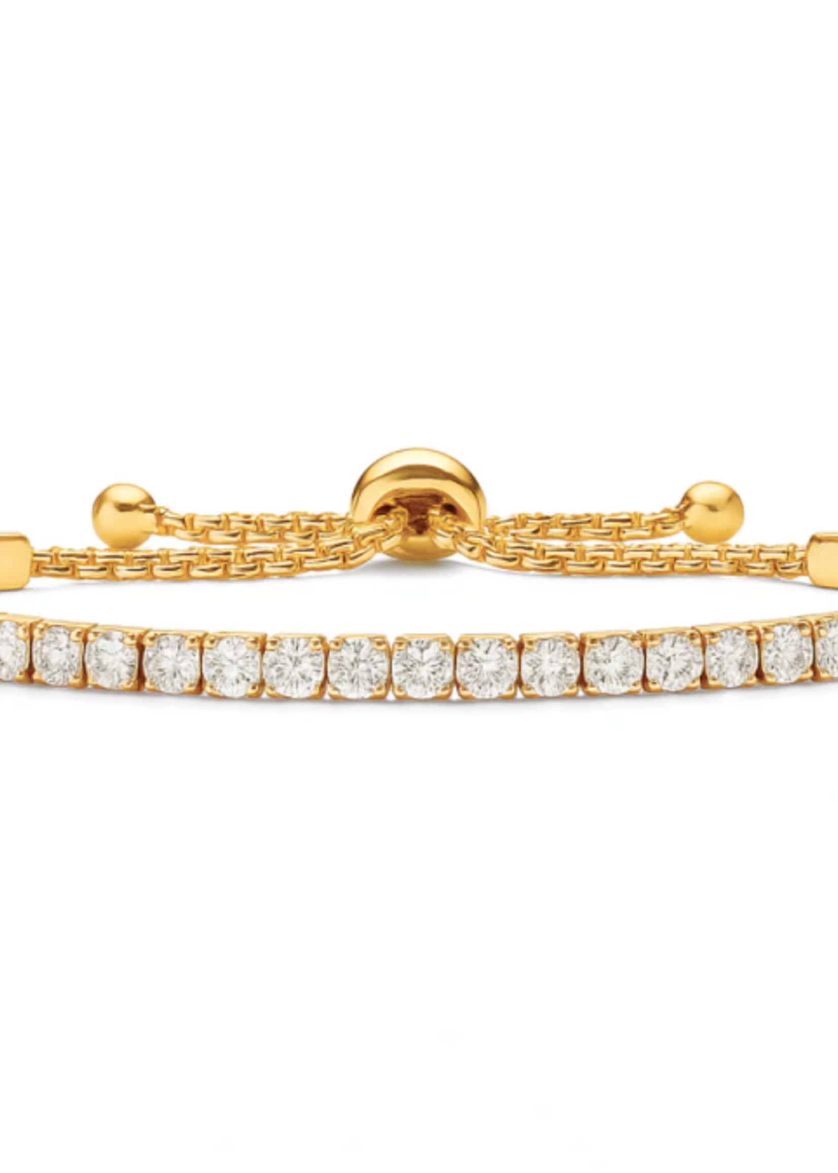 Jodie Tennis Bracelet Gold