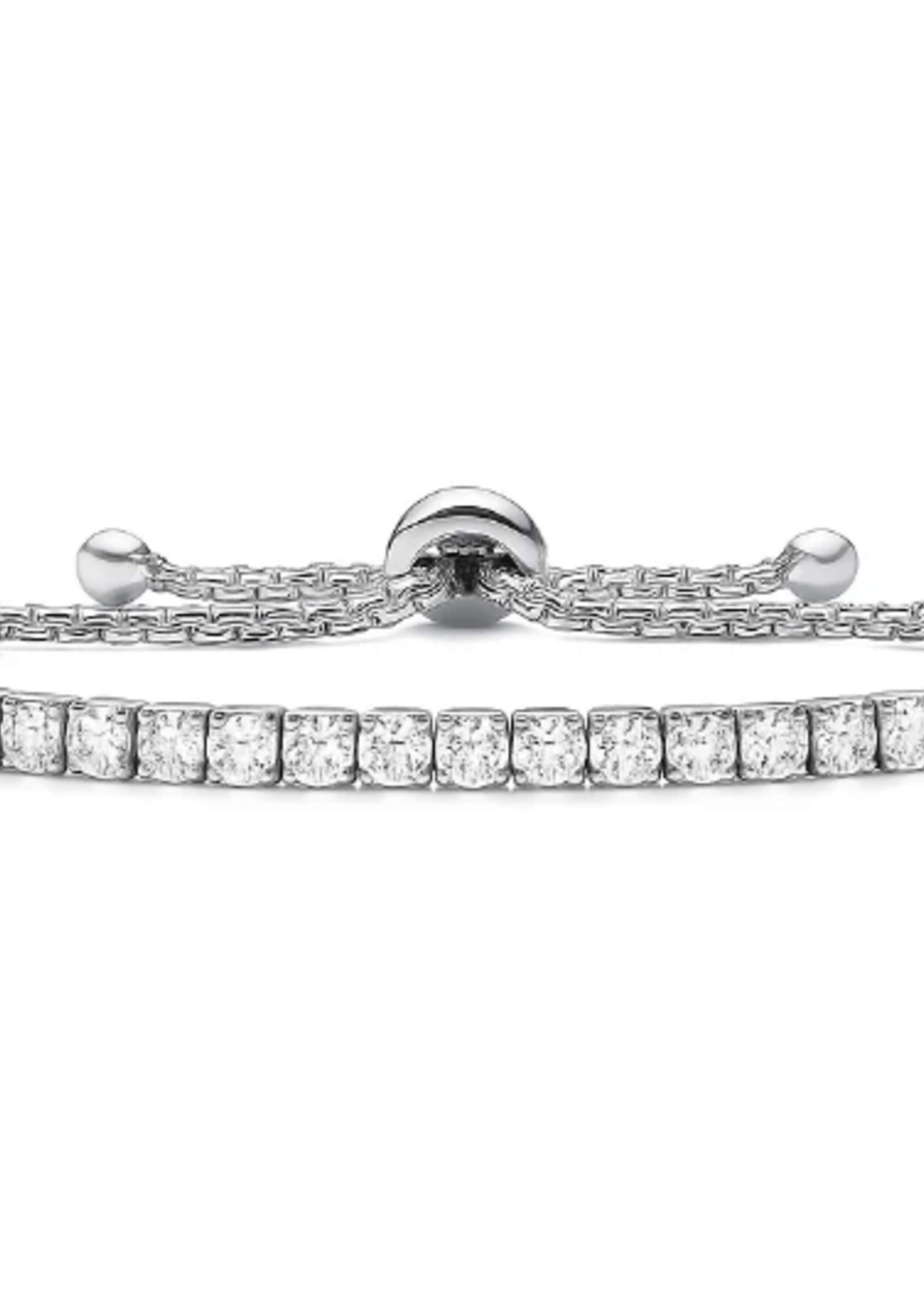 Jodie Tennis Bracelet Silver