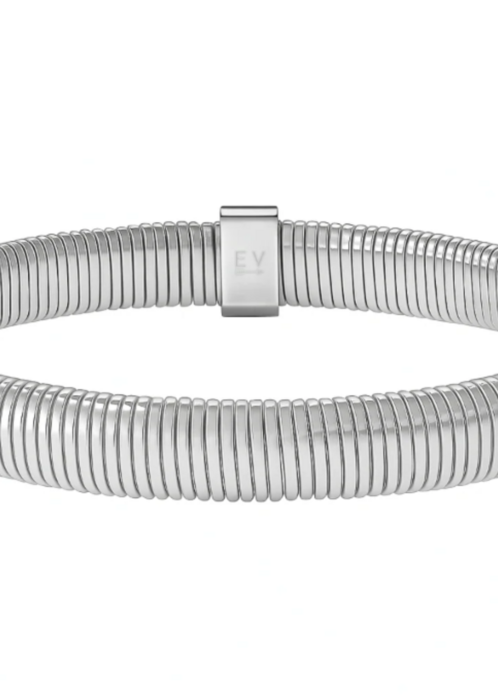 Wren Coil Bracelet Silver