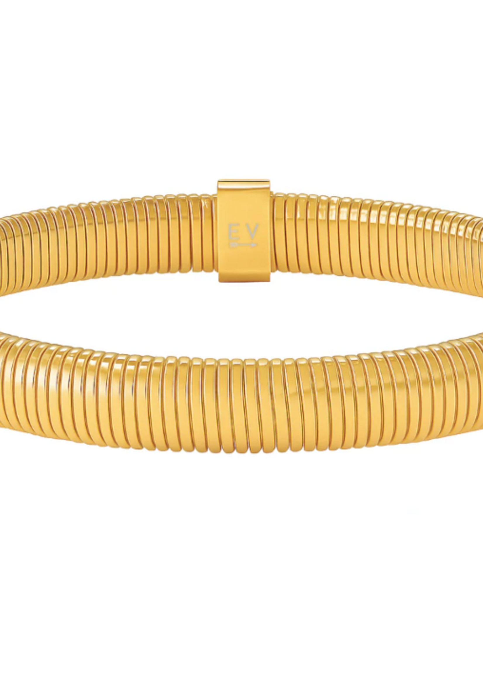 Wren Coil Bracelet Gold