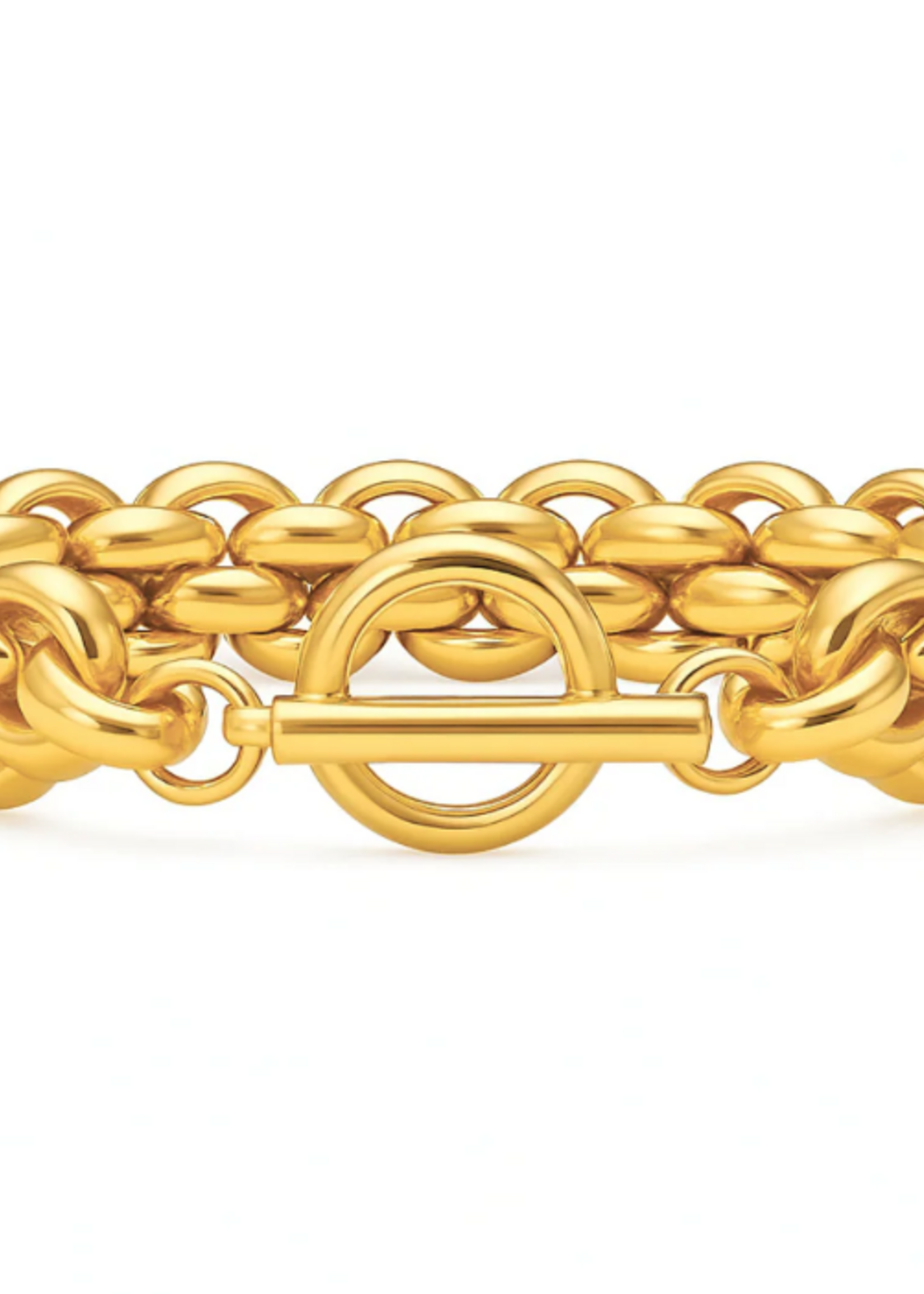 Rosalinda Chunky Chain Toggle Bracelet