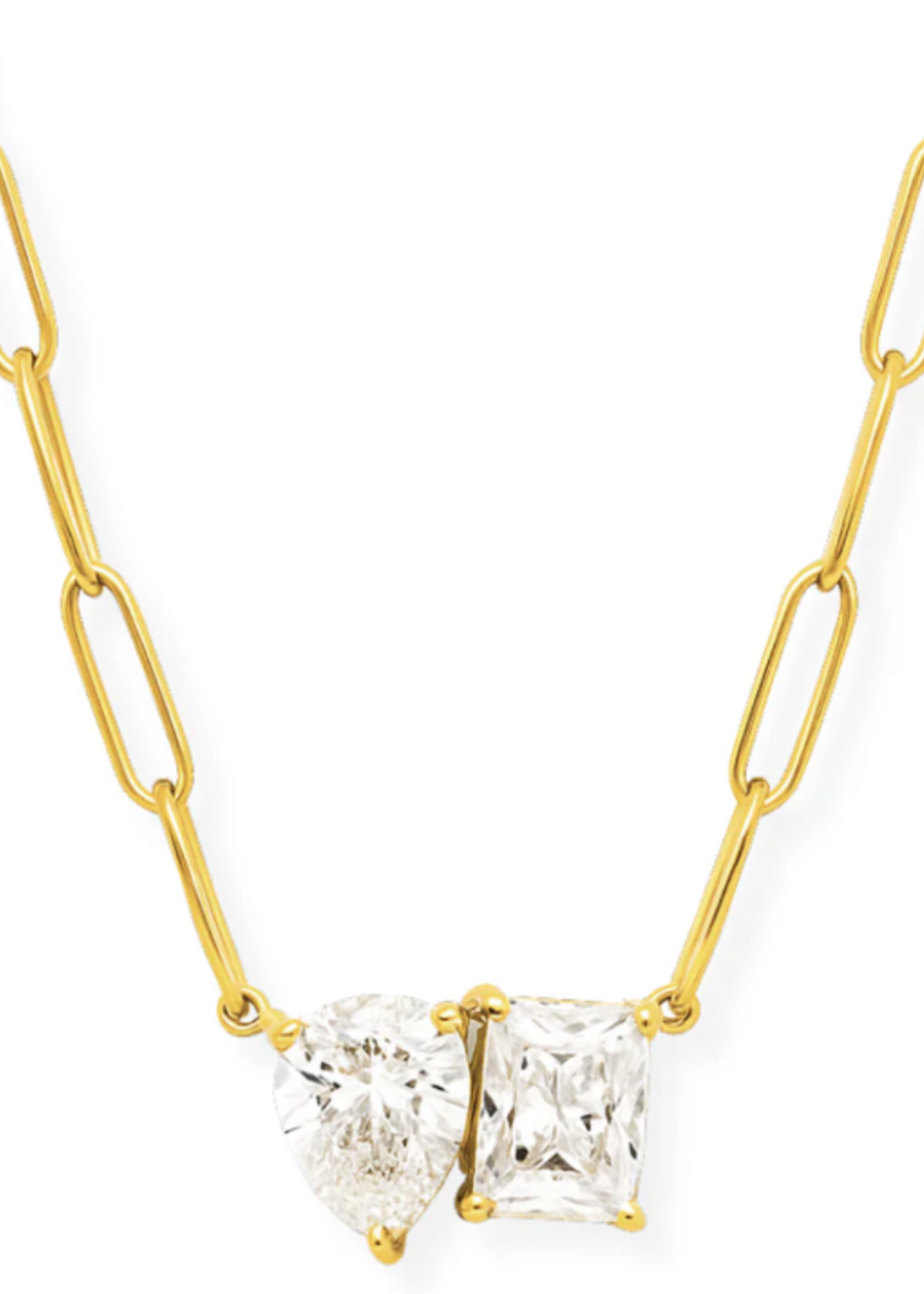 Cecilia Toi Et Moi Necklace