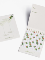 Cheers Martini Match Card