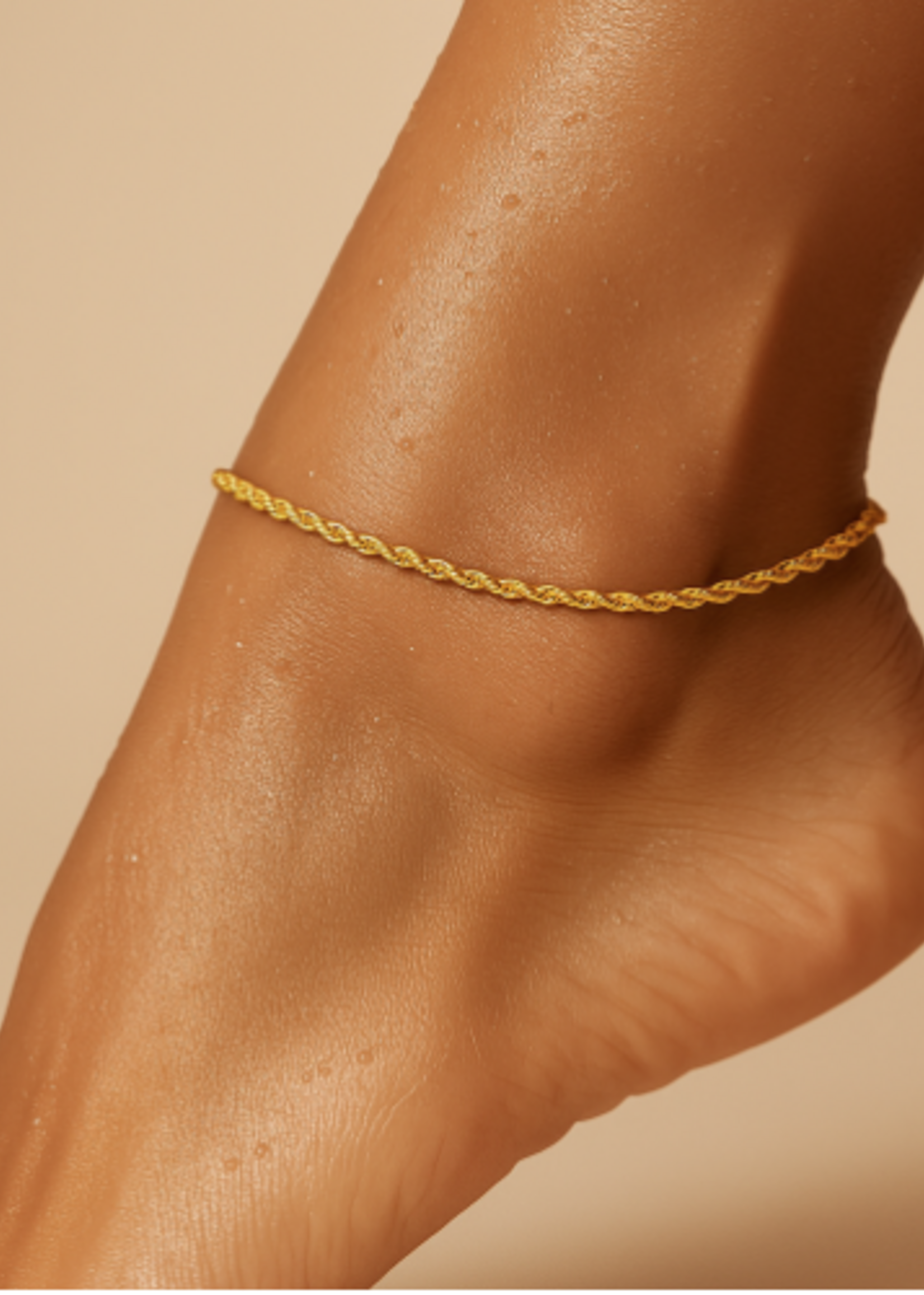 Tate Rope Chain Anklet