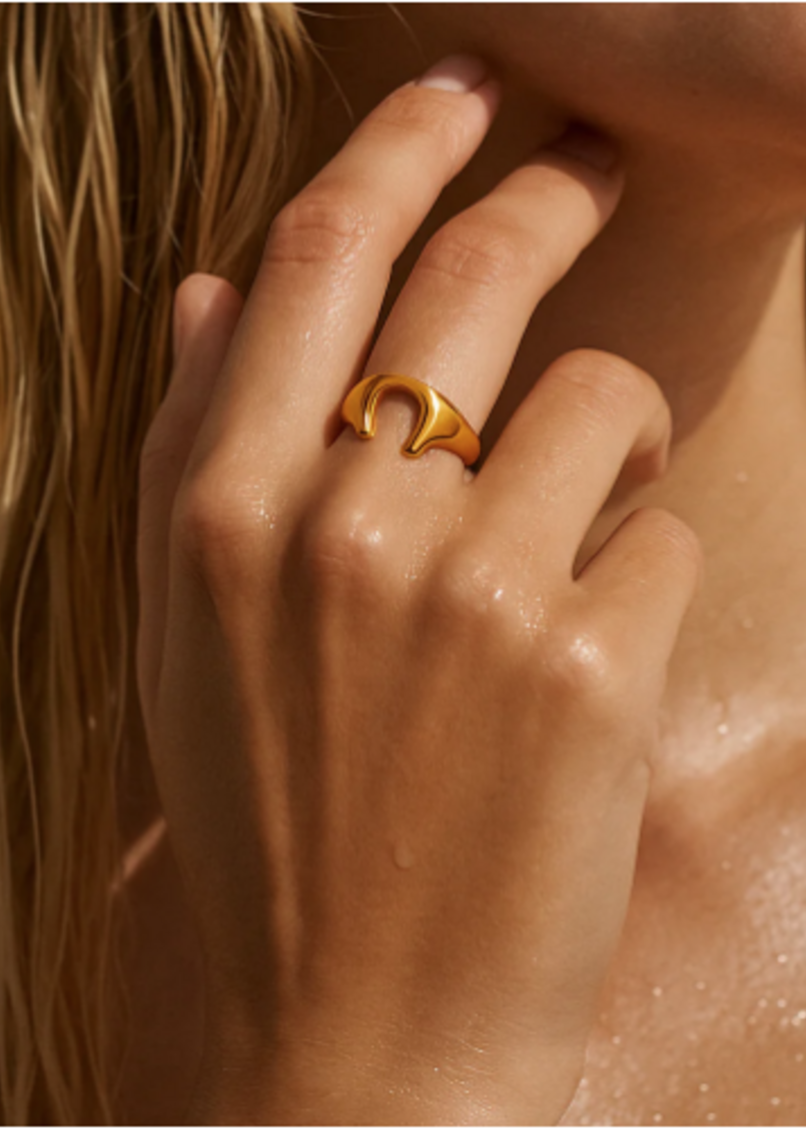 Chance Horseshoe Ring Size 6