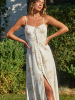 A Moment in Time Sweetheart Corset Midi Dress