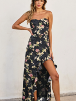 My Darling Asymmetrical Hem Maxi Dress
