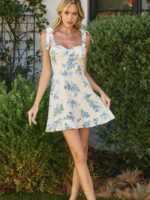 Love Galore Corset Fit and Flare Mini Dress