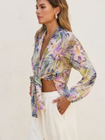 Meet Me in Maui Knot Front Shirt