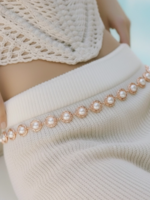Princess of the Pearl Gold Chain Belt