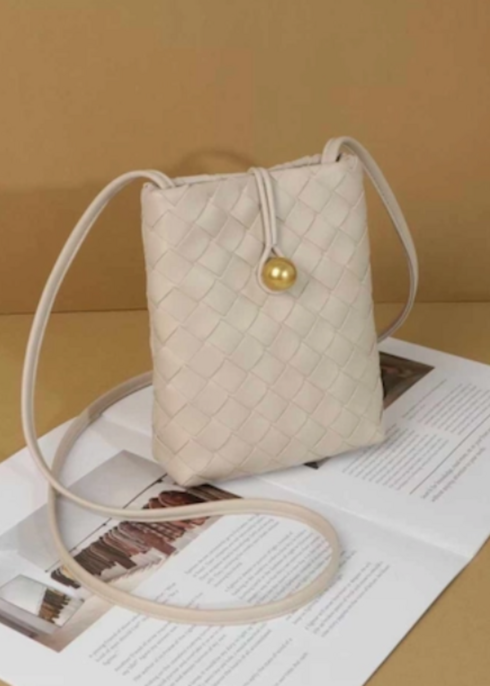 Small Woven Crossbody Bag