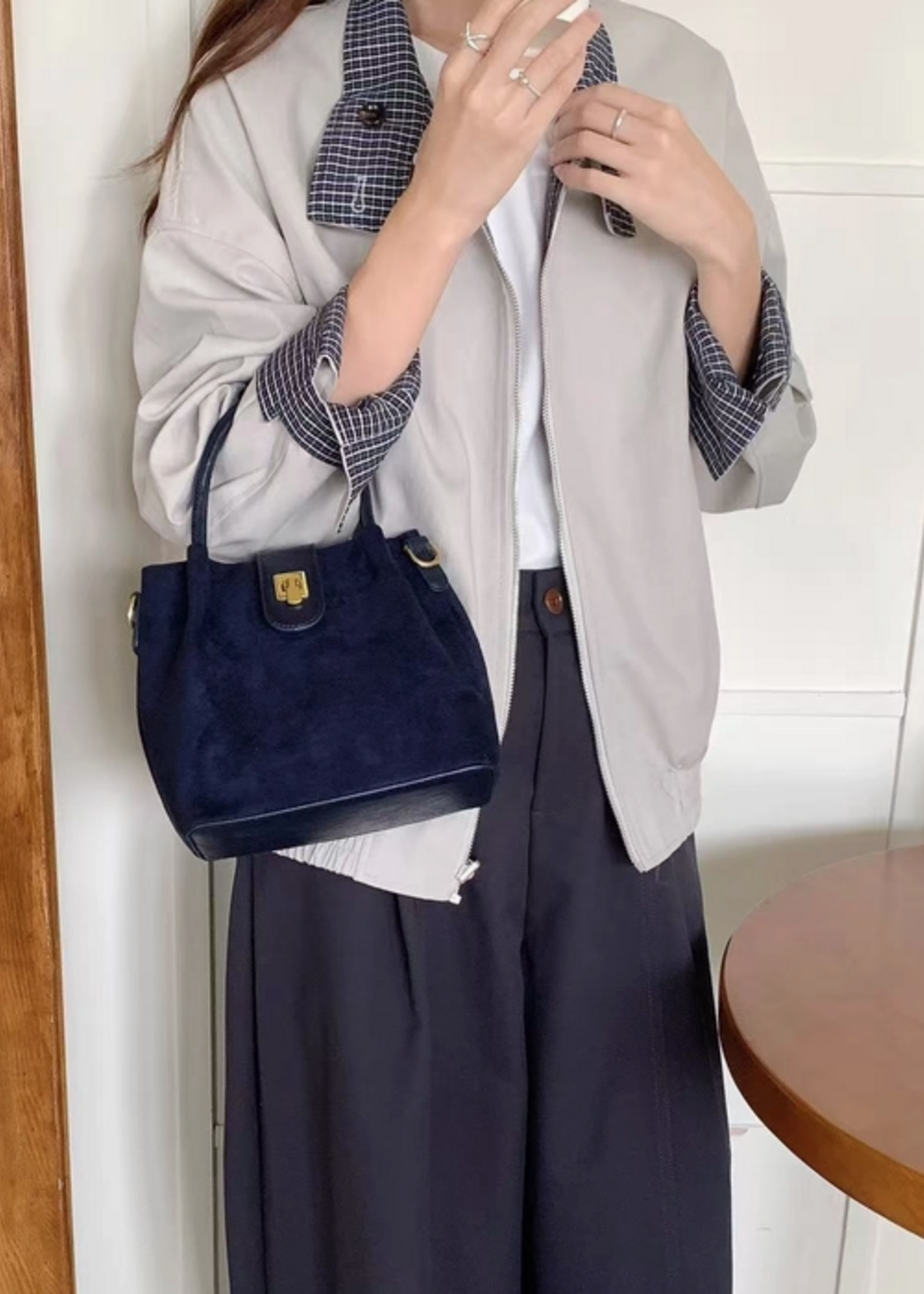 Top Handle Crossbody Bag