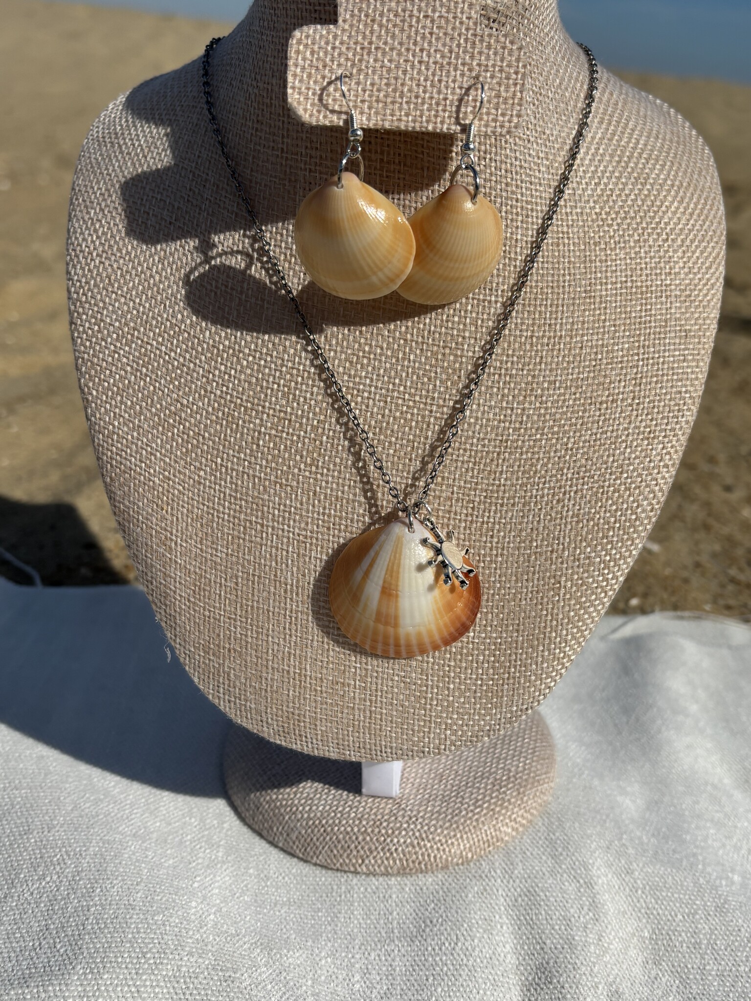 The Beach Nut Exclusive Coastal Charm Seashell Earrings - The Beach Nut