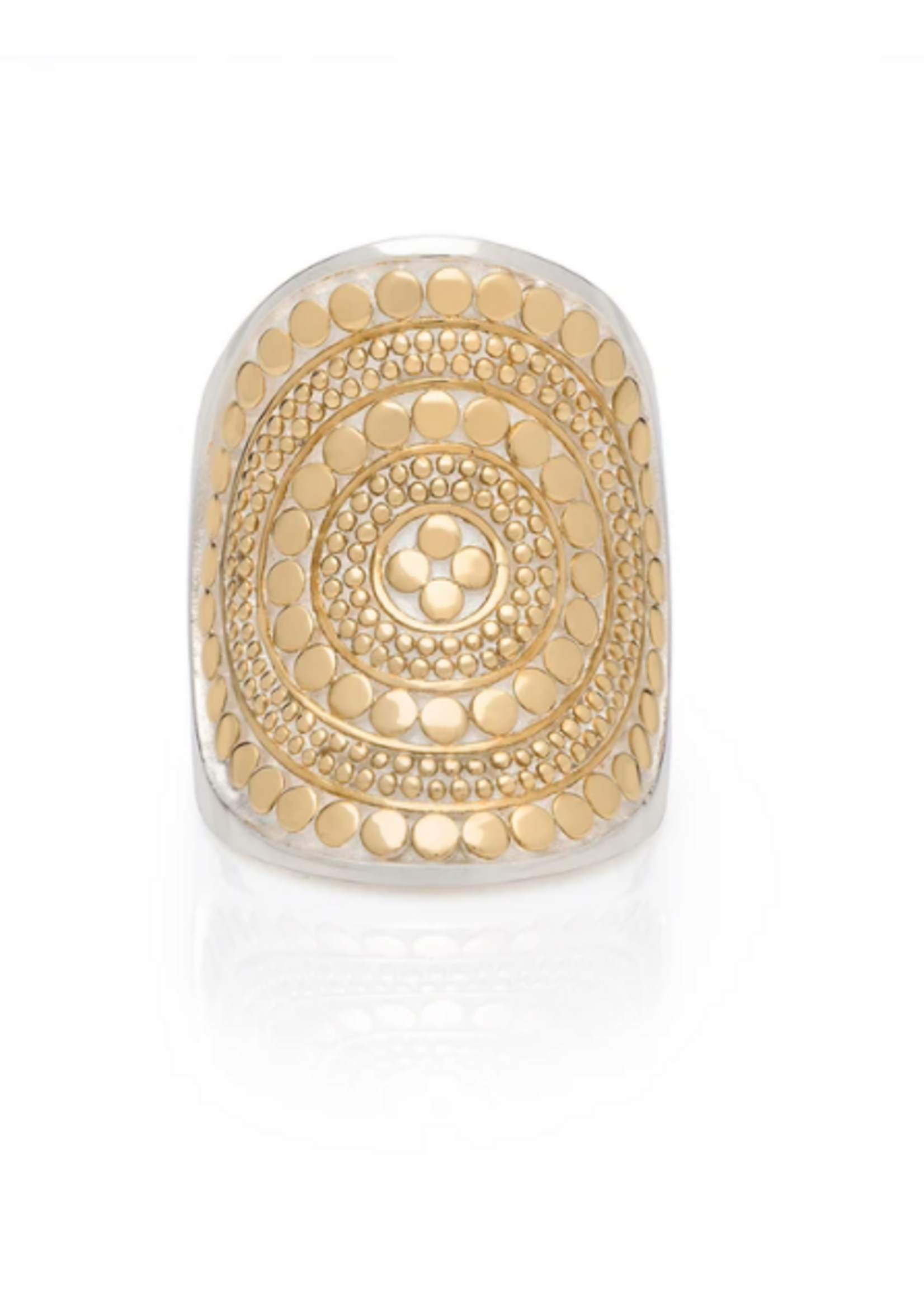 Classic Saddle Ring - Gold/Silver