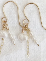 Freshwater Pearl Dangle Earrings 14k Gold Filled Hardware