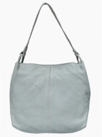 Lyons Handcrafted Leather Tote/Shoulder Bag Sky Blue