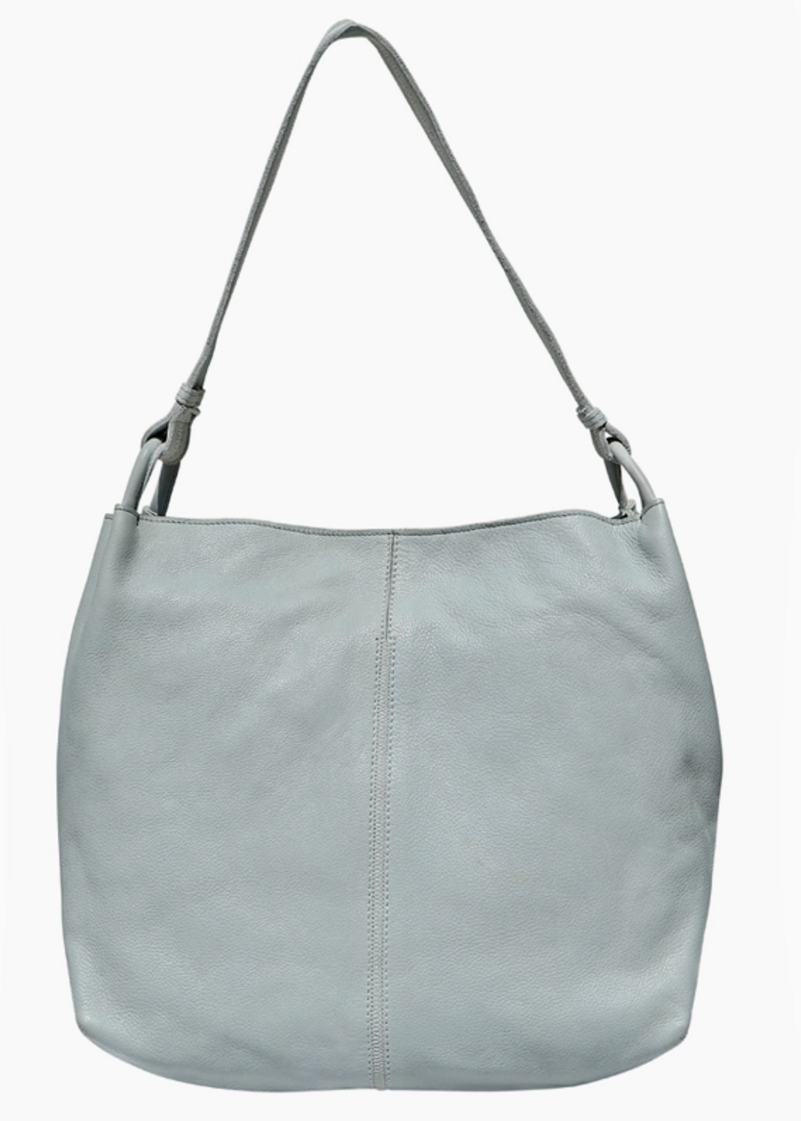 Lyons Handcrafted Leather Tote/Shoulder Bag Sky Blue