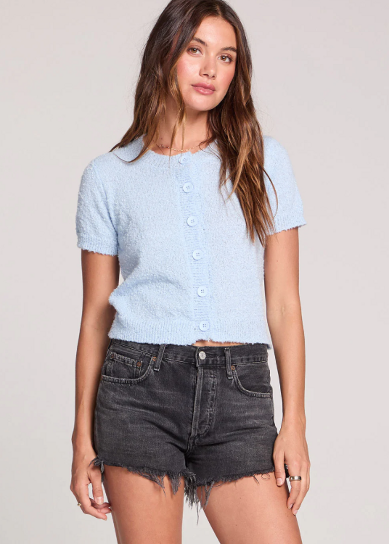 Rowann Dusty Blue Cardi