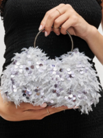 Charlotte Evening Bag Pewter