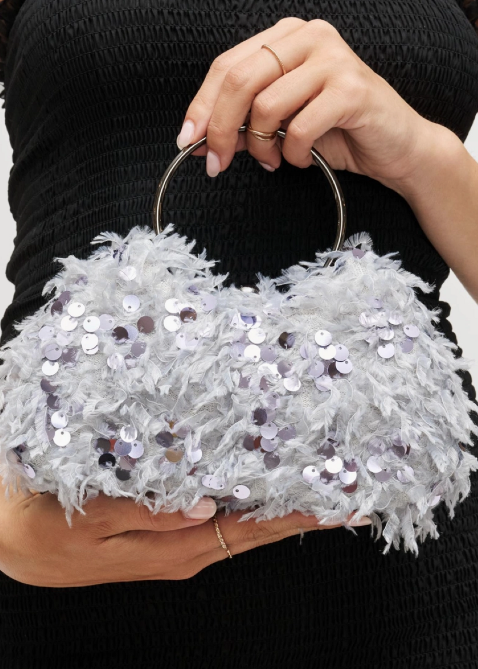 Charlotte Evening Bag Pewter