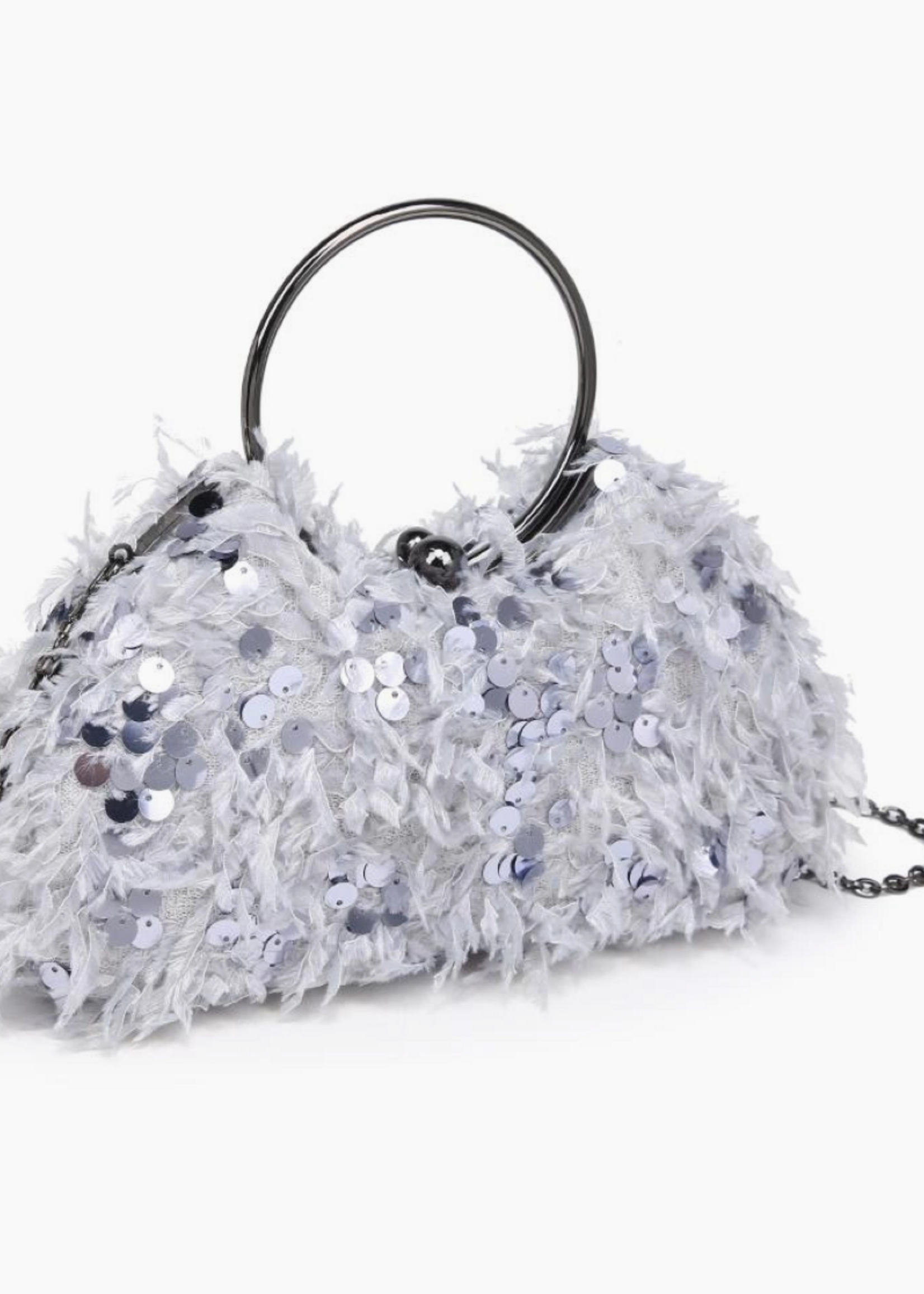 Charlotte Evening Bag Pewter