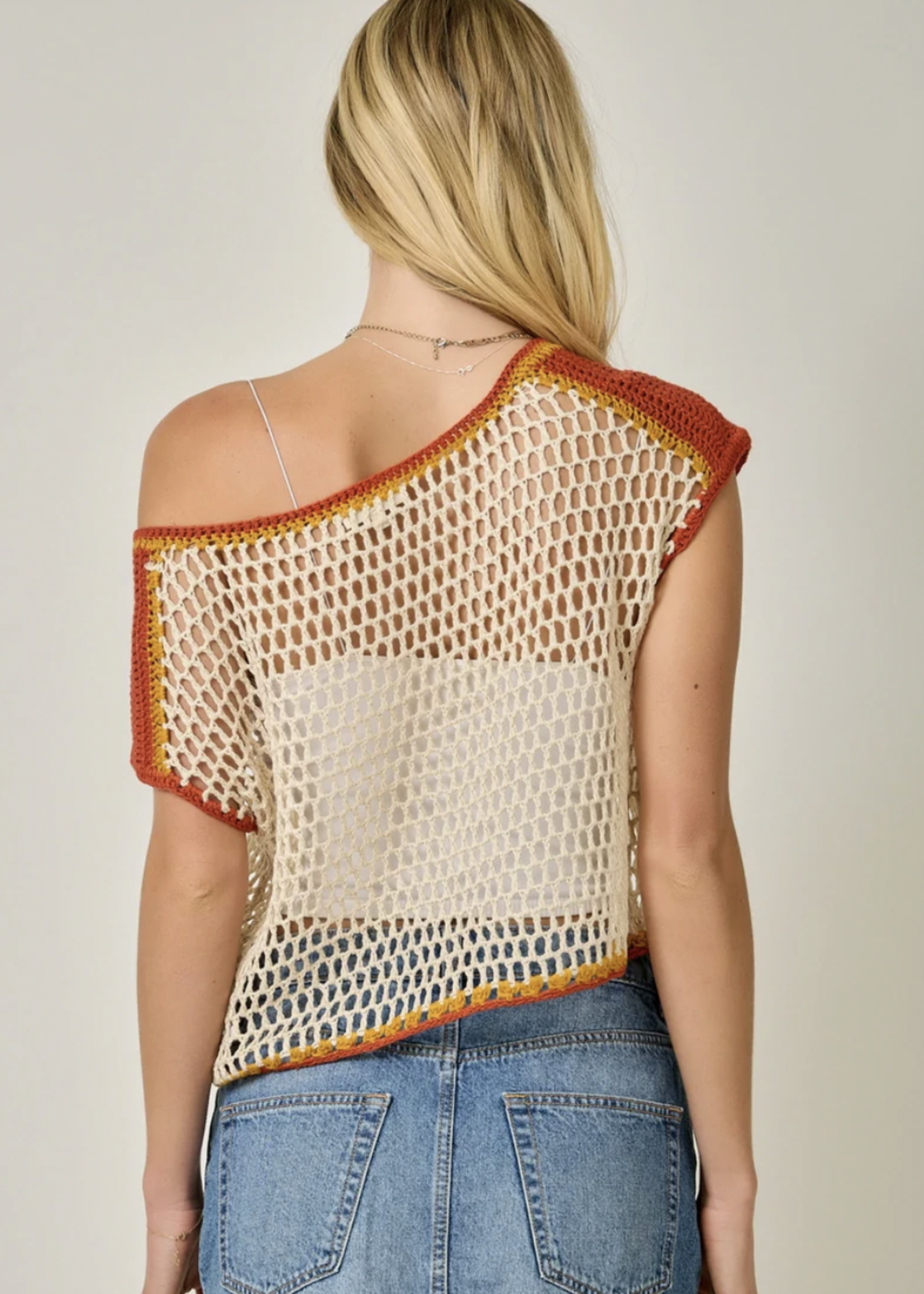 Citrus Crochet Top