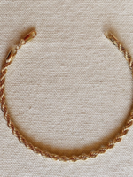 18k Gold Filled 4.0mm Rope Anklet