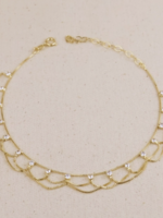 18k Gold Filled Bali Anklet