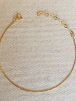 18k Gold Filled Delicate Anklet
