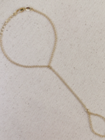 18k Gold Filled Plain Hand Chain