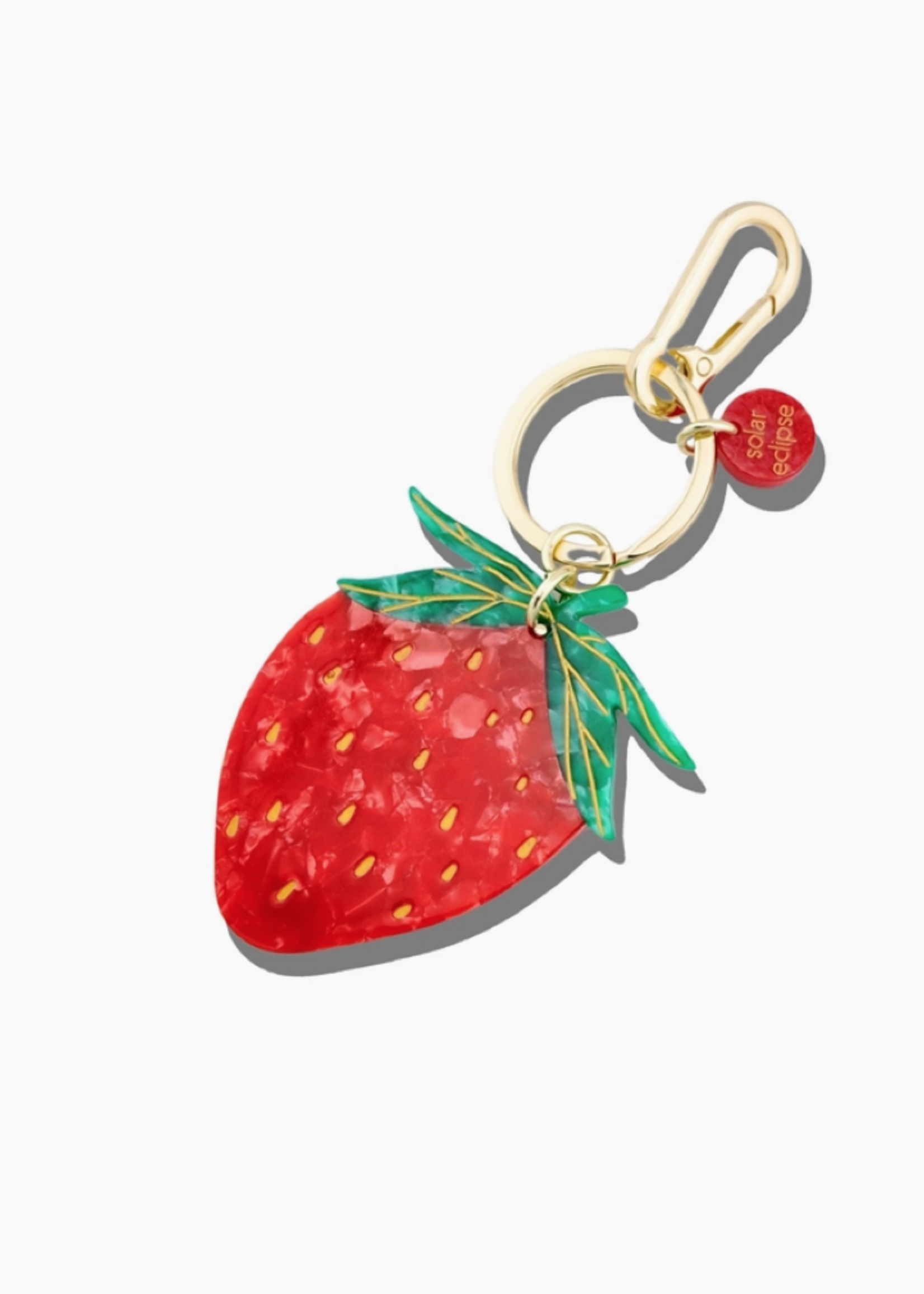 Hand Painted Bag Charm / Keychain