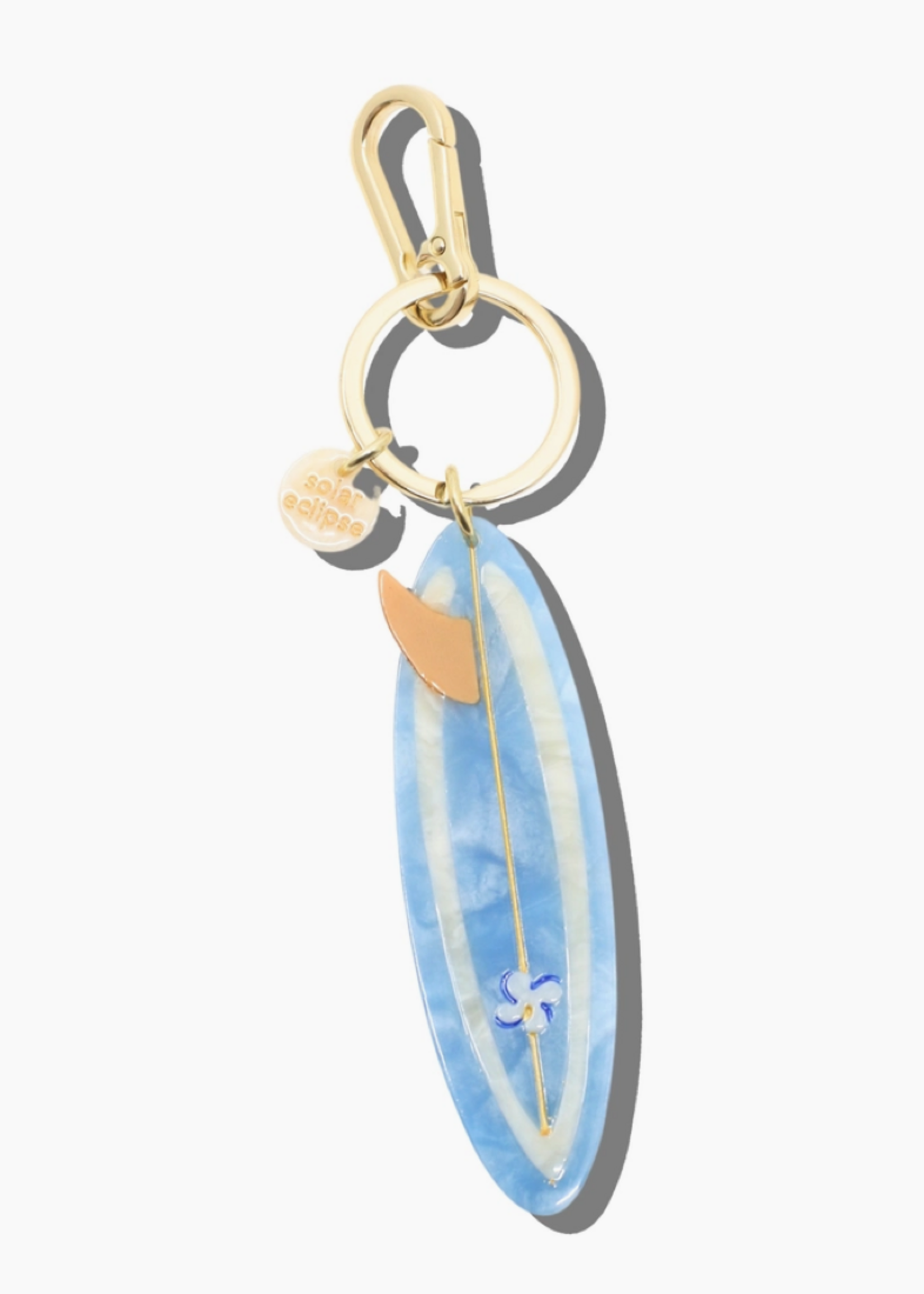 Hand Painted Bag Charm / Keychain