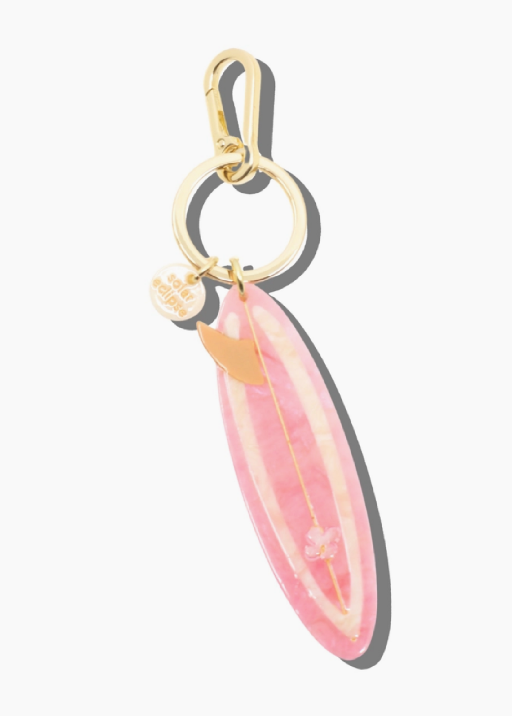 Hand Painted Bag Charm / Keychain