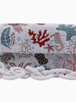 Under the Sea Beaded Clutch with Beaded Chain Strap