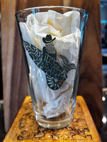 Waterman's Surfer Cowgirl Pint Glass