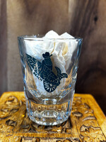 Waterman's Surfer Cowgirl Fluted Shot Glass