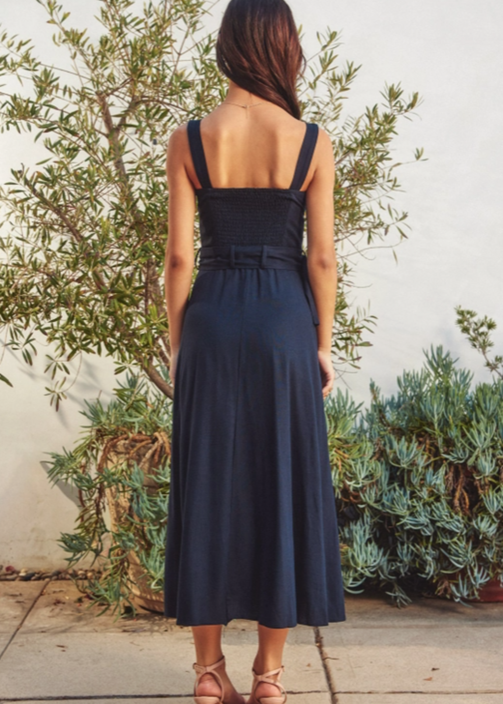 Heaven Sent Buckle Maxi Dress