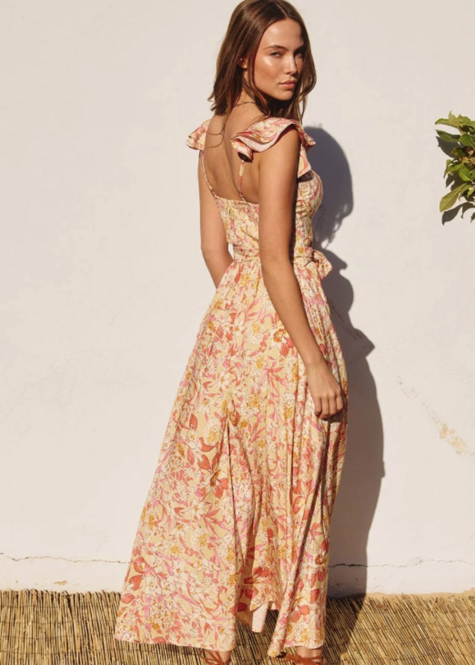 Probably Should Corset Flutter Dress