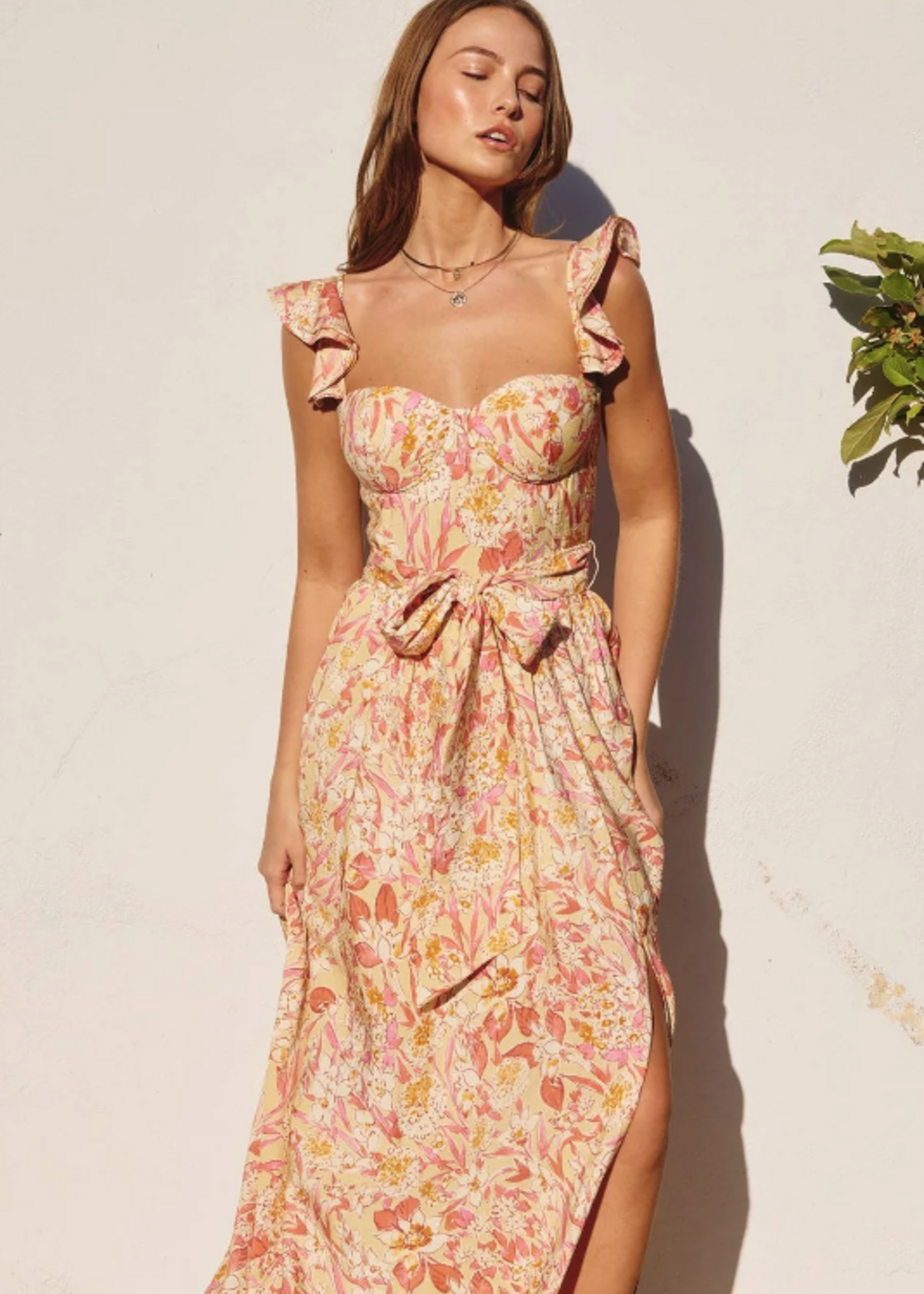 Probably Should Corset Flutter Dress