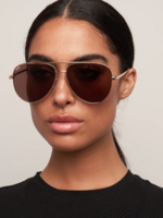 Sunglasses & Readers Era - Gold/ Smokey Brown