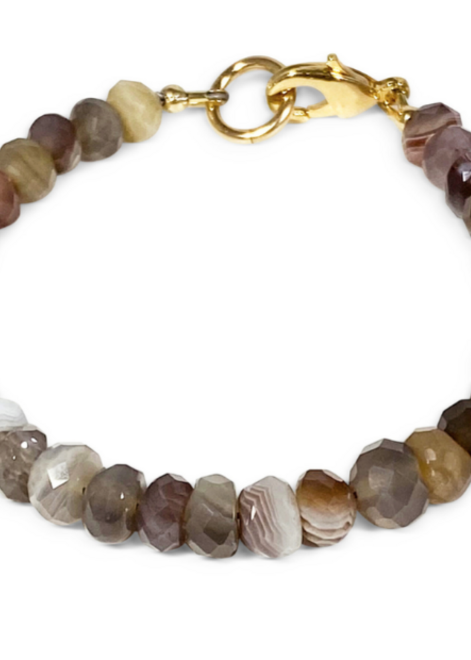 Luxe: Botswana Agate Bracelet