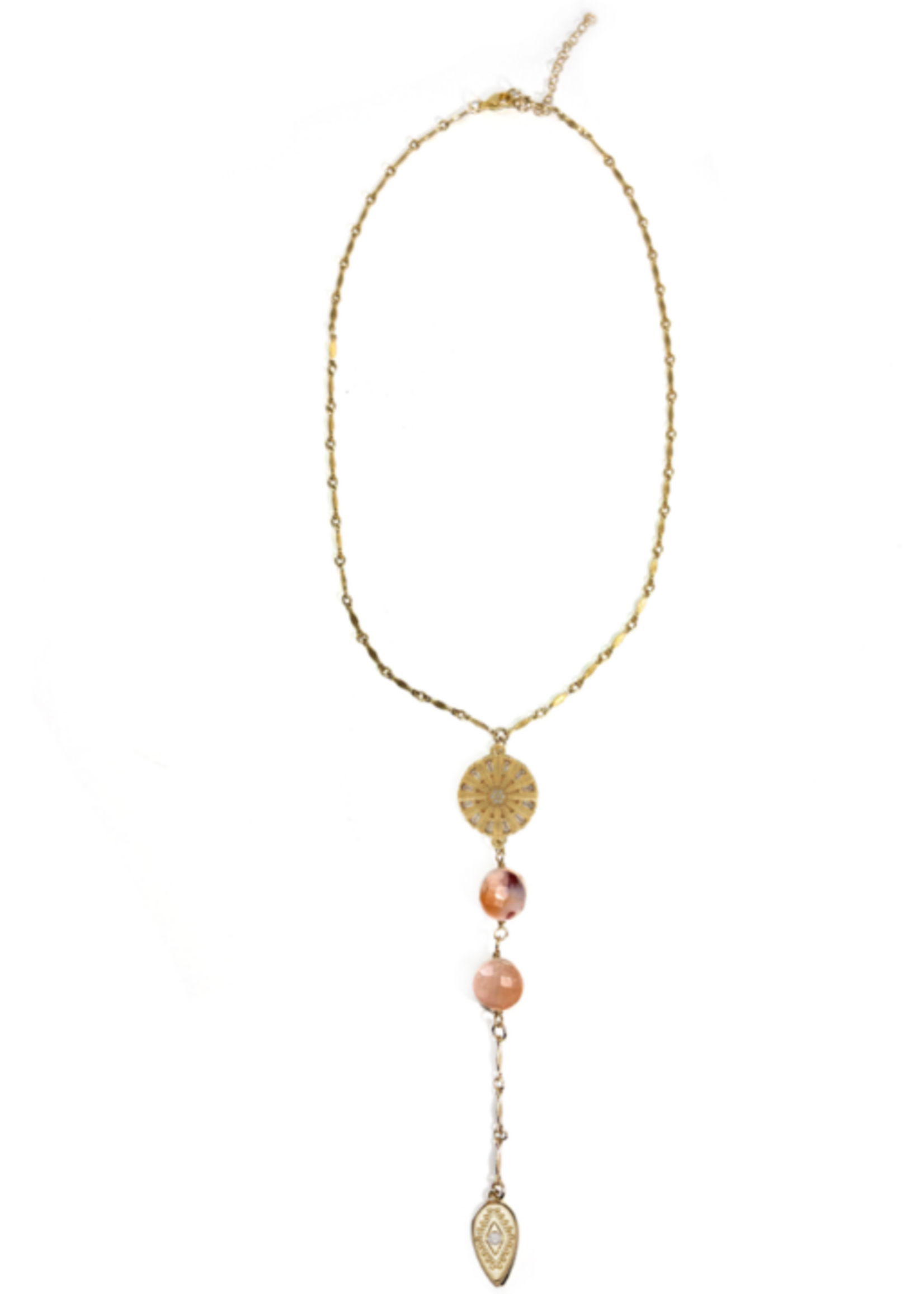 Sun Blossom Y Necklace