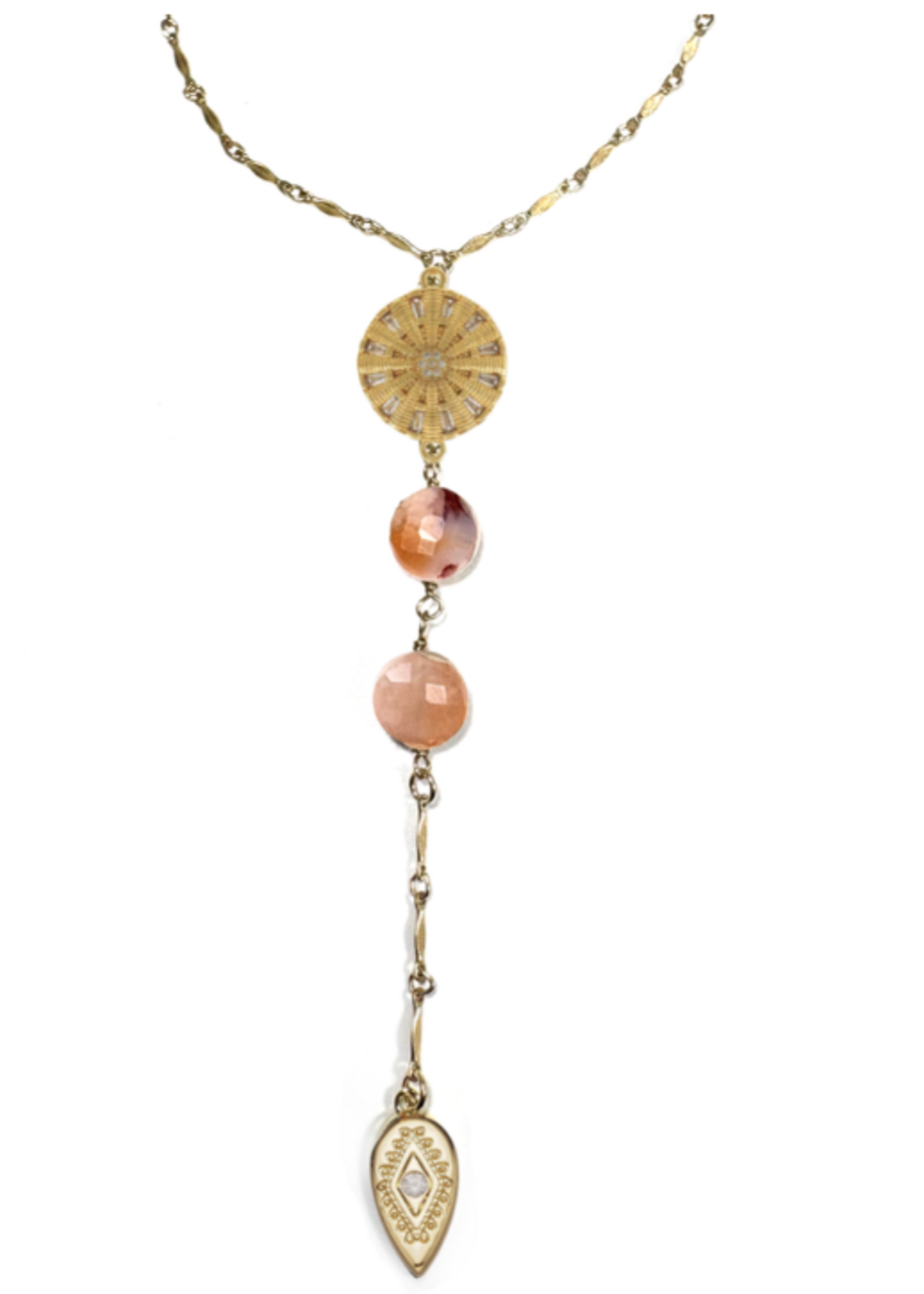 Sun Blossom Y Necklace