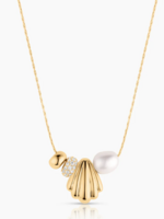 Lina Shell Bead Necklace
