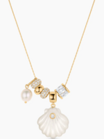 Coquille Soirée Mother Of Pearl Shell Necklace