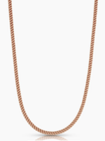 Coco Sand Silk Cord Necklace