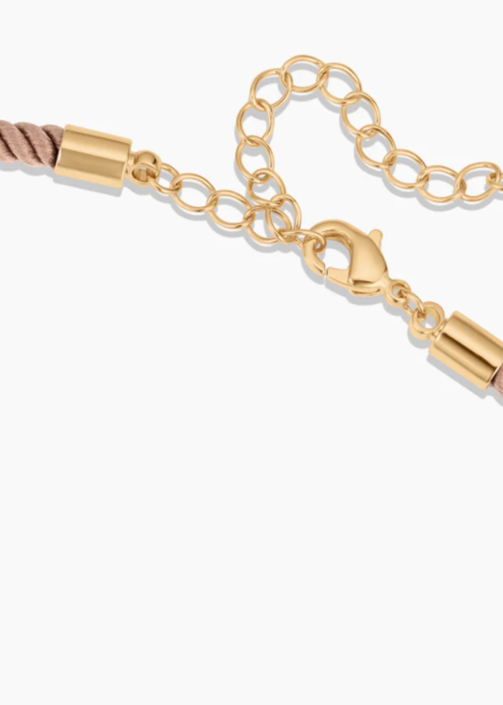 Coco Sand Silk Cord Necklace